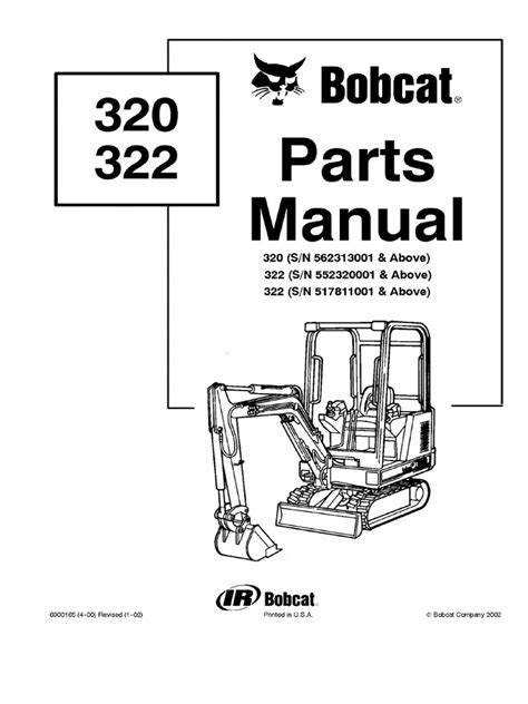 bobcat 322 1.5 ton mini-excavator specs|bobcat 322 parts diagram.